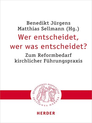 cover image of Wer entscheidet, wer was entscheidet?
